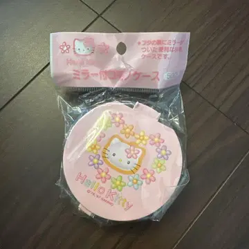 산리오 헬로키티 레트로 레어 키티 거울 코모노 케이스