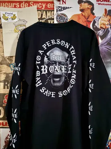 [초레어] The BONEZ 롱 슬리브 T셔츠