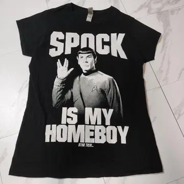 GILDAN 스타트렉 Spock T셔츠 블랙 XL