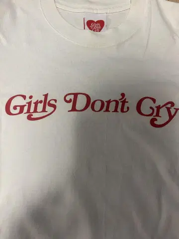 Girls Don't Cry 롱 슬리브 티셔츠