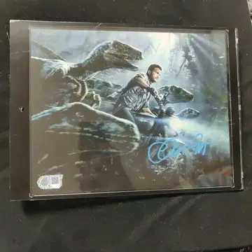 Chris Pratt 친필 사인 크리스 프랫 사인 사진