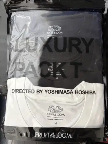 FRUIT OF THE LOOM Luxury Pack 티셔츠 3색 세트