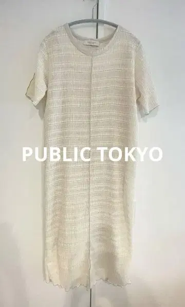 PUBLIC TOKYO 메로우 컷 원피스