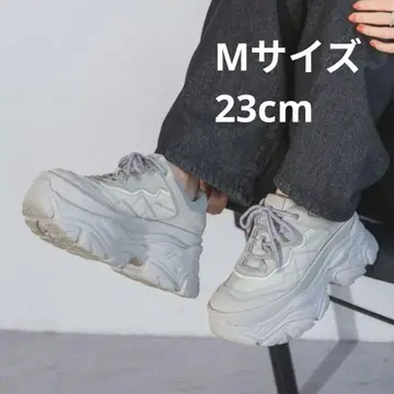JEANASIS 랜덤 아웃솔 스니커즈 그레이 M 사이즈
