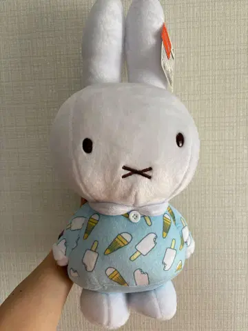 미피 아이스크림 패턴 봉제 인형 약 50cm