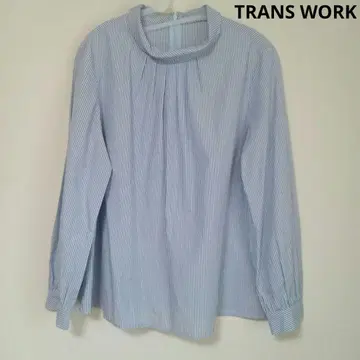 TRANS WORK 긴팔 셔츠 스트라이프