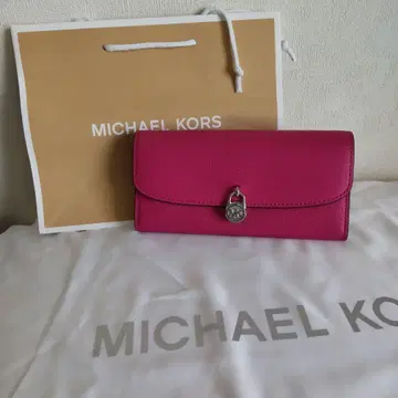 MICHAEL KORS 핑크 반지갑 기프트 백 포함