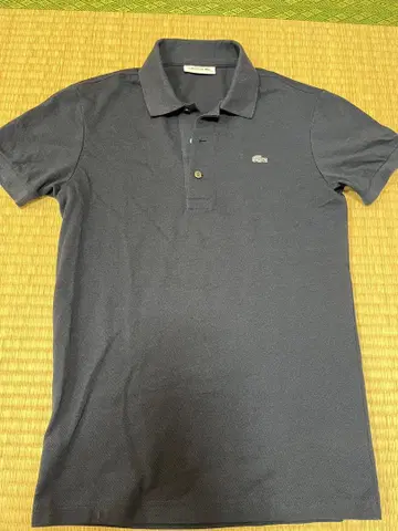 LACOSTE 네이비 피케 셔츠 사이즈 2