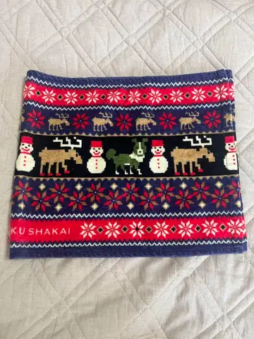 녹황색사회 굿즈 중고품 머플러 타월