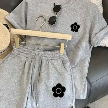MARY QUANT 모티프 티셔츠 룸웨어 셋업