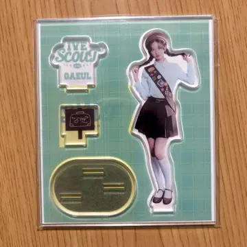 IVE SCOUT 2025 아크릴 스탠드 가을 트레이딩 카드 포함
