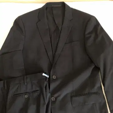 프리미엄 울 슬림핏 비즈니스 정장 네이비