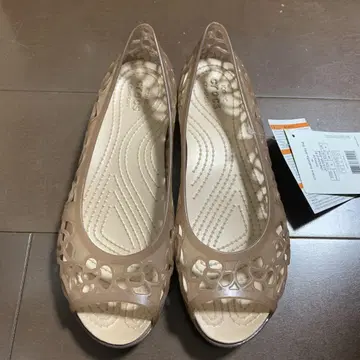 crocs Isabella jelly flat w8 bronze
