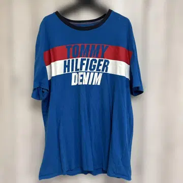 TOMMY HILFIGER 데님 T셔츠 xl