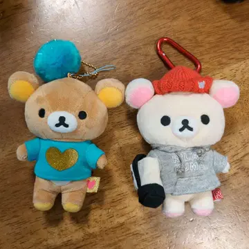 리락쿠마 봉제 인형 세트