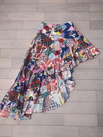 Desigual Johnson Hartig 패치워크 스커트