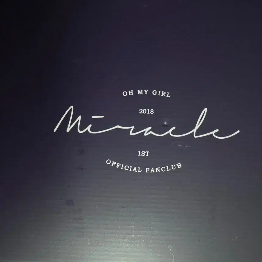OH MY GIRL | 오마이걸 Oh My Girl Miracle 1st Fan Club Kit on