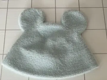 미키마우스 귀 달린 스카이블루 모자 58cm