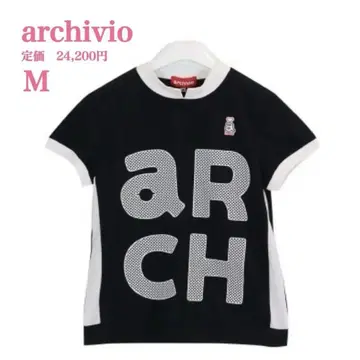 새상품 [ archivio ] 아르치비오 골프 풀오버 티셔츠 M