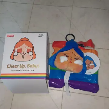 POP MART CRYBABY CHEER UP, BABY! 봉제 인형
