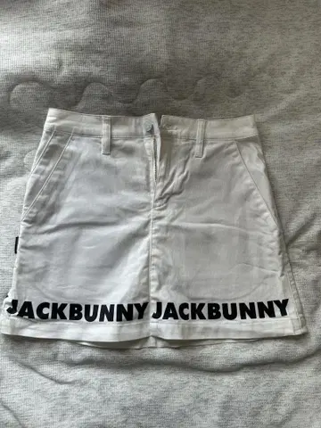 Jack Bunny!! 여성용 스커트 화이트 일체형 이너 팬츠 포함
