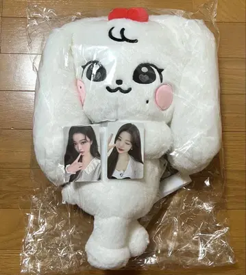 IVE minive 팝업 봉제 인형 허그백 원영 트레이딩 카드