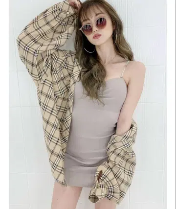 GYDA 2way 리브 베어 원피스