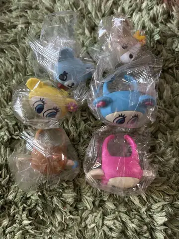 PUKUTTO RING 나루미야 캐릭터 4세트
