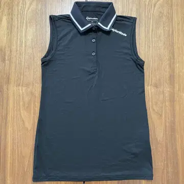 테일러메이드 TaylorMade 여성용 슬리브리스 속건성 피케 셔츠 XS
