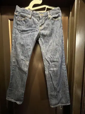 DKNY JEANS 블루 스트레이트 데님 28