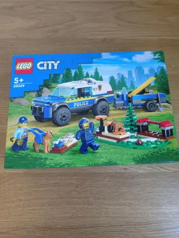 LEGO 레고 시티 60369 모바일 경찰견 훈련 세트