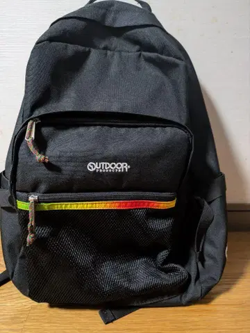OUTDOOR PRODUCTS 블랙 백팩