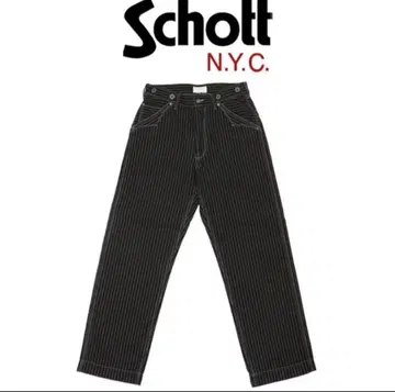 Schott 남성용 데님 히코리 히코리 데님 36