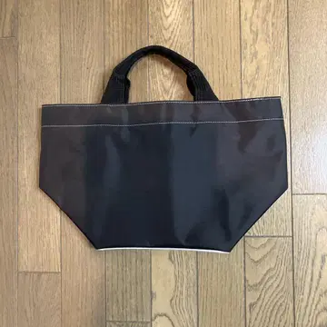에르베샤펠리에 보트형 백, 미품 블랙 베이지