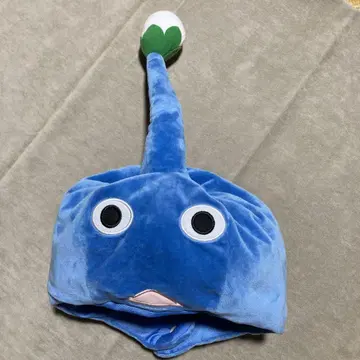 파랑 피크민 코스프레 모자