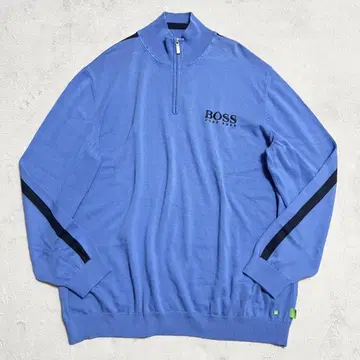 빅 사이즈 HUGO BOSS 코튼 니트 스웨터 R-7917