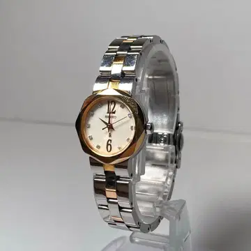 SEIKO 여성용 시계 실버 골드