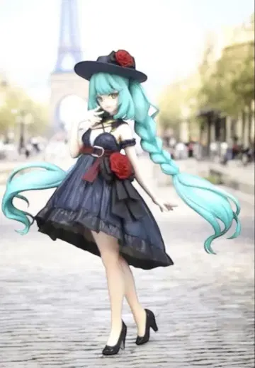 하츠네 미쿠 피규어 Trio-Try-iT Figure 외출 드레스