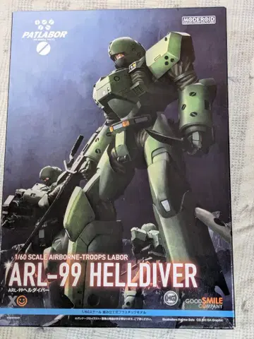 MODEROID 기동경찰 패트레이버 ARL 99 헬다이버 1/60