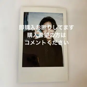 야스에 카즈아키 폴라로이드 사진