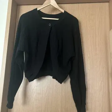 저널 스탠다드 블랙 가디건 버튼 일본제