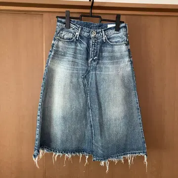 어퍼 하이츠 M 사이즈 데님 스커트