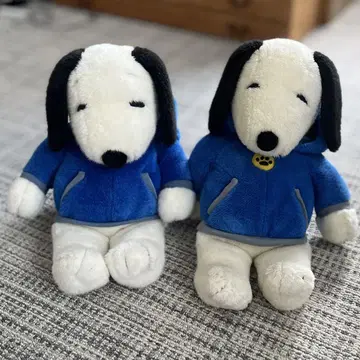 [ 2개 세트 ] 스누피 봉제 인형