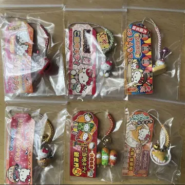 오사카 한정 헬로키티 고토치키티 스트랩 묶음 판매