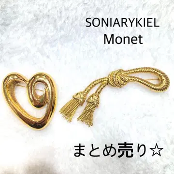 소니아 리키엘 모네 브로치 2점 묶음 판매