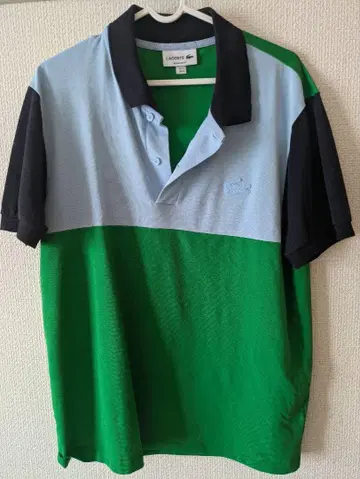 LACOSTE 피케 셔츠 블록 컬러