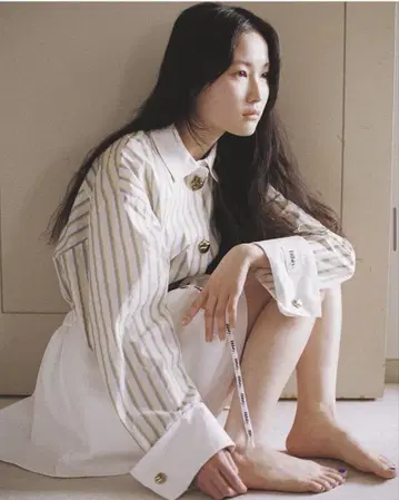 bibiy 스트라이프 셔츠