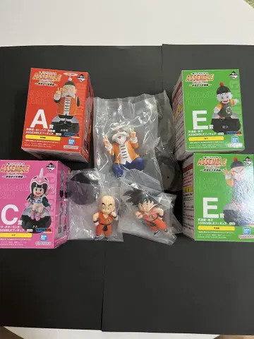 드래곤볼 ASSEMBLE 제일복권 손오공 크리링 치치 천진반