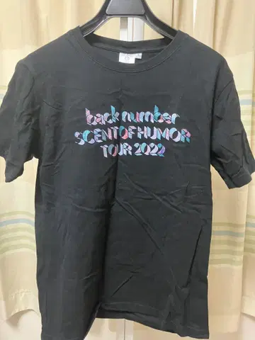 back number SCENT OF HUMOR TOUR T셔츠