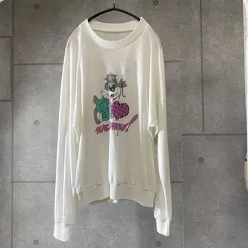 80s retro vintage fancy long sleeve tee